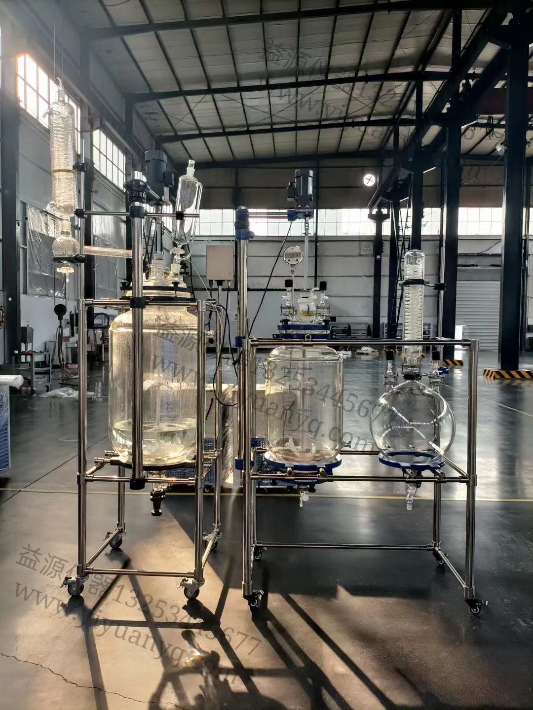 玻璃反應(yīng)定制釜已完工，感謝客戶的信任與支持！